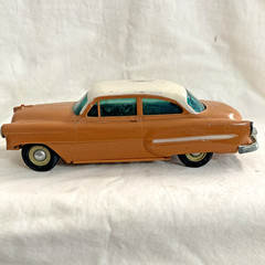 1954 Chevrolet Chevy 2 Door Dealer Promo Car Bank – Shoreline Beige/Pueblo Tan