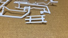 1964 Dodge 330 COMPLETE CHASSIS & DRIVESHAFT 1/25 Lindberg NEW Model Kit PARTS