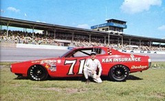 1/25 POWERSLIDE #71 K&K INSURANCE BAKER/BONNETT/MARCIS DODGE 71-77 NASCAR DECAL