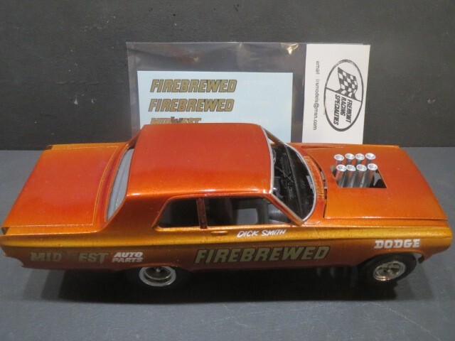 Firebrewed 65 Dodge AWB 1/25 Decal from Fremont Racing Specialties