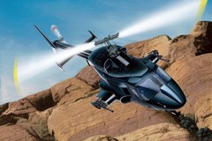 Qingdao Cultural Teaching Materials Co. Ltd. Movie Mecha Series AW-01 Airwolf w
