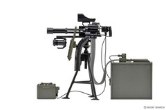 TomyTec Little Armory 1/12 MACHINE GUN M134 Defensive Config Model Kit #LD052