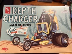 c2009 – AMT Depth Charger Aqua-Rod Kit #AMT-618 Factory Sealed 1:25 scale