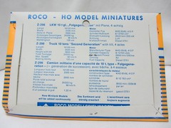 ROCO MINITANKS DBGM #296 Bundeswehr German Army MAN N 4640 10 Ton Cargo Truck #2