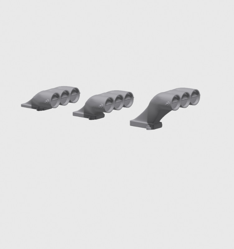 1/24 1/25 3D Resin Carbin Injector Hat Pack Scale Model Kit Parts