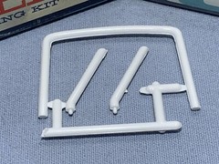 AMT 1968 CHEVROLET CHEVELLE SS396 “CHEVAM” #5628-200 MPC 1/25 NOS ROLLBAR PARTS!