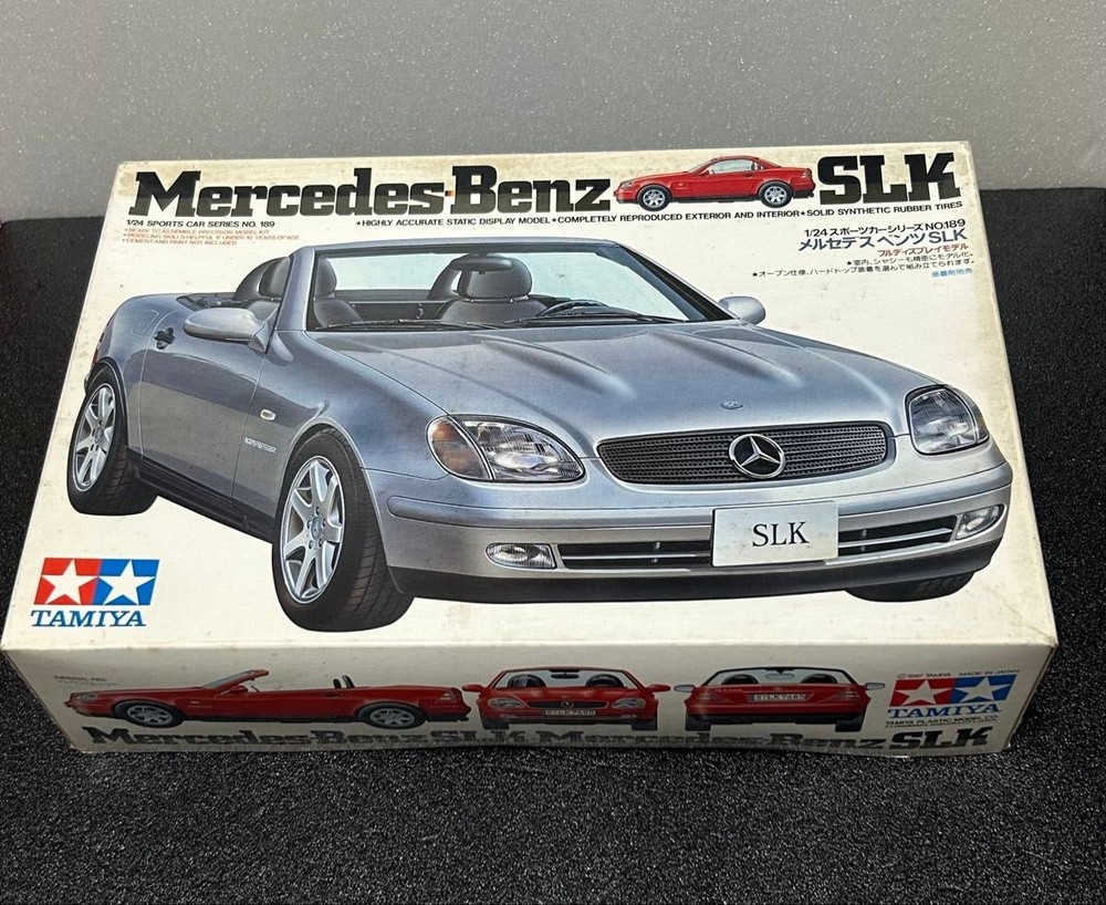 Tamiya 1/24 Mercedes-Benz SLK Sports Car Series No189 Collectables 17+