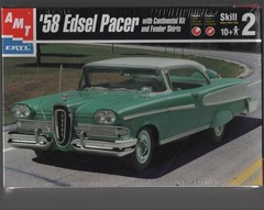 AMT ’58 EDSEL PACER w/ CONTINENTAL KIT MODEL KIT FACTORY SEALED – FREE SHIPING!