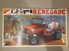 1/16 Nichimo CJ5 Renegade Motorized Plastic Model Kit complete