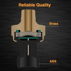 Stainless Steel Exhaust Back Pressure Sensor Tube, EBP Sensor with Wire Harness
