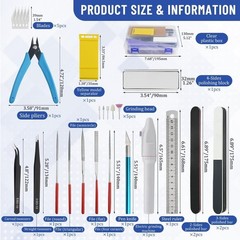 Durable 28-Piece Hobby Tools Kit for Cars, Airplanes & Crafts – Perfect Gift