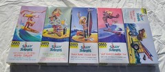 Hawk Silly Surfers Model Kits Complete Set Lot of 5 2003 New Factory Sealed
