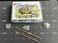 1/35 Caterpillar Israel D9R Teddy Bear Dozer Metal Tracks Upgrade Set Fits MENG