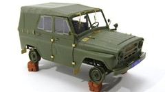 PE Detail Set for scale model UAZ 469 Zvezda 1:35