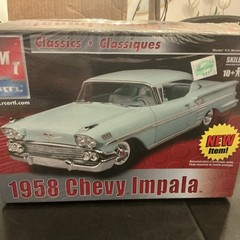 AMT ERTL 1:25 Car Kit 1958 Chevy Impala Classics Factory Sealed