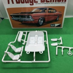 FOB 71 Dodge Demon Interior W Seats Column Steering Wheel 1:25 LBR Model Parts