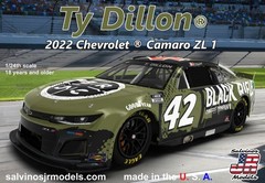 1/24 GMS Racing Ty Dillon 2022 Camaro