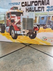 AMT Peterbilt California Hauler 359 1/25 Plastic Truck Model Kit Retro AMT866/06