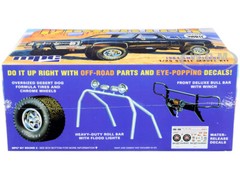 SKILL 2 MODEL KIT 1984 GMC PICKUP TRUCK DESERTER MOLDED IN WHITE 1/25 MPC MPC847