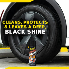 Tire Foam Cleaner and Shine Spray 19 Oz 2 Pack Automotive Car Care
