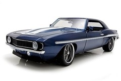 Classic 1969 69 Camaro Chevy Chevrolet Built 1 Vintage Drag Race 24 Car Model 12