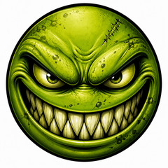 Green Faces of Evil – 1:24 Scale Waterslide Decals