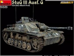 MINIART 35335 1/35 Scale StuG III Ausf. G Feb 1943 Alkett Prod. Interior Kit