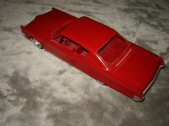 1967 Dealer Promo car Red Colored Chrysler 300 Ex Cond Missing Hood Ornament