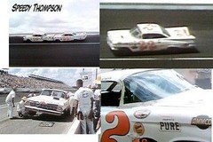 #22 Speedy Thompson Atlanta Tune Up Service 59 Chevy 1/24th – 1/25th Scale Decal