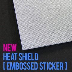 DETAIL PART: P928 MFH EMBOSSED HEAT SHIELD NEW VERSION