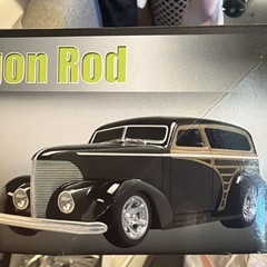 AMT ERTL 1/25💪🏼🏁1939 Wagon Rod💪🏼🏁 Street Custome Model Sealed Parts