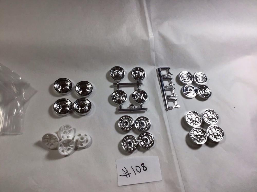 Wheel Parts #108, 1/24 And 1/25 Scale