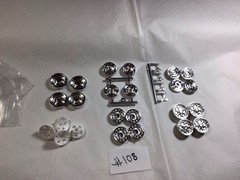 Wheel Parts #108, 1/24 And 1/25 Scale