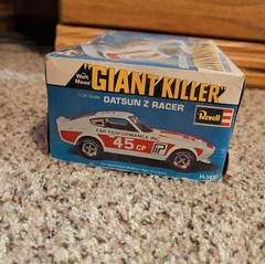 Vintage Revell 1975 “Giant Killer” Datsun Z Racer 1/25 Scale Model Kit