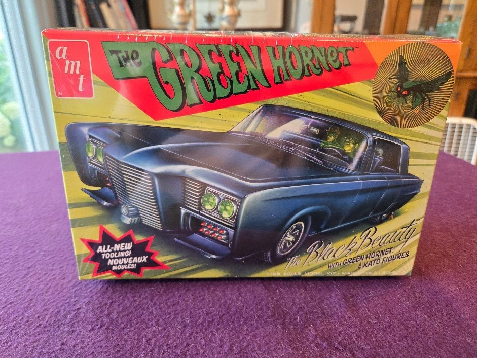 AMT THE GREEN HORNETMODELING KIT #AMT1271M THE BLACK BEAUTY NEW 1/25 SCALE