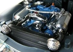 Classic Concept Race Car Custom Eldorado Built1:24Metal Model Vintage Promo1959