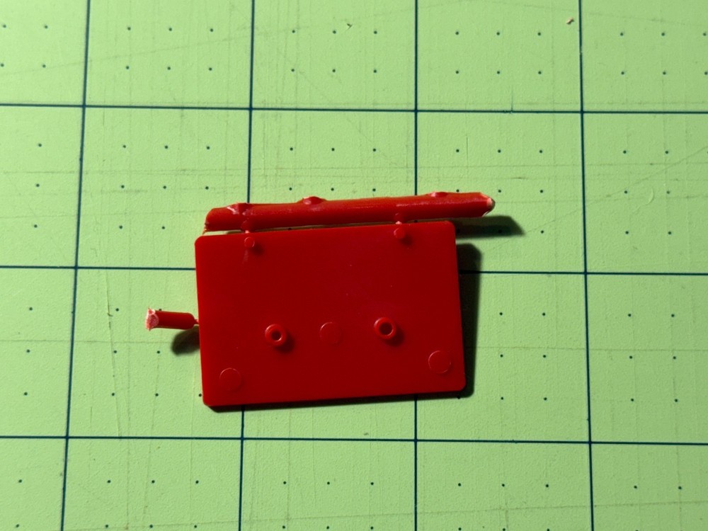 Monogram Revell 1/8 Jaguar E Type Parts Kit Bash Mounting Plate Part #158