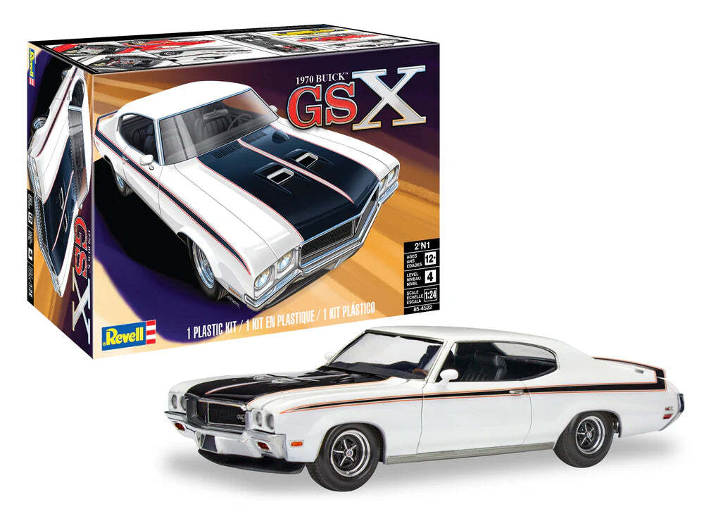 Revell 85-4522 1/24 1970 Buick GSX 2n1 Plastic Model Kit
