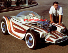 Ed “Big Daddy” Roth & His “Beatnik Bandit” ’60’s Custom Rod Show Car PHOTO! #(1)