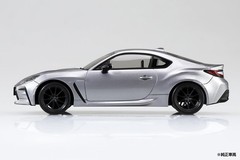 1/32 The Snap Kit Toyota GR86 Ice Silver Metallic Plastic Model 21-D