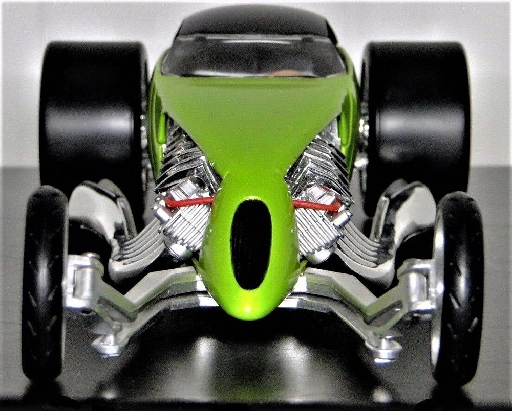 Dragster Drag Racing Chopped Custom Built Metal Concept Hot Rod Model Race Car