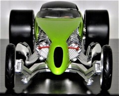 Dragster Drag Racing Chopped Custom Built Metal Concept Hot Rod Model Race Car