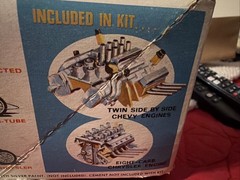 Vintage Model Kit – AMT Double Dragster Kit – Open Rail & Fiat Coupe – Unbuilt