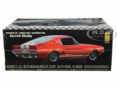SKILL 2 MODEL KIT 1967 FORD MUSTANG SHELBY GT350 BLACK 1/25 SCALE AMT AMT834 M