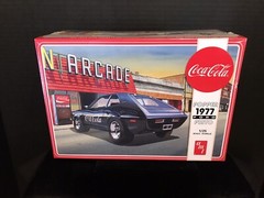 AMT 1166M/12 COCA-COLA POPPER 1977 FORD PINTO MODEL KIT-NIB-1:25 SCALE