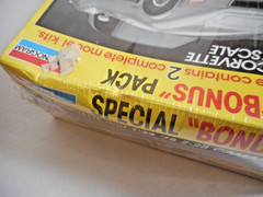 Monogram ’82 Corvette 1/24 & ’78 Camaro Z-28 1/32 Snap Tite Bonus Pack Model Kit