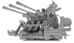Pit-Road G47 Type 96 Triple AA Gun Model Kit 1/35