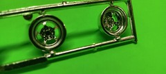 1966 Barracuda Hemi Under Glass 1/25 Funny Drag Car Deep Dish Rims Wheel Tire
