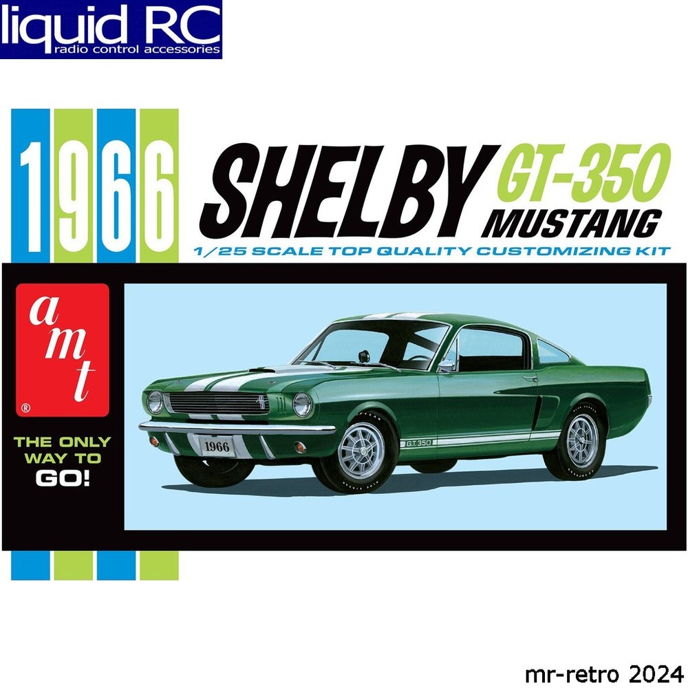 AMT 1491 1966 Shelby Mustang 350GT Plastic Model Kit