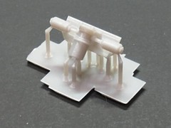 1 off, 3D Print Resin, Model Car Electric Fuel Pump Assembly, Various Scales